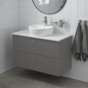 IKEA - TÖRNVIKEN Armario lavabo baño con encimera 45 Gillbu…