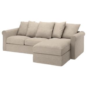 IKEA - Funda para sofá de 3 plazas  chaiselongue/Hillared b…