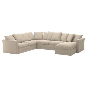 IKEA - Funda sofá cama esquina 5  chaisel Sporda natural