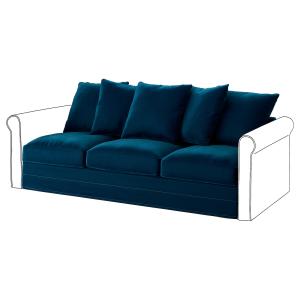 IKEA - Módulo 3 asientos Djuparp azul verdoso oscuro