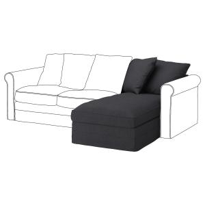 IKEA - Módulo de chaiselongue Sporda gris oscuro