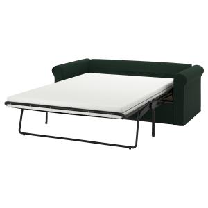 IKEA - Sofá cama de 2 plazas Tallmyra verde oscuro