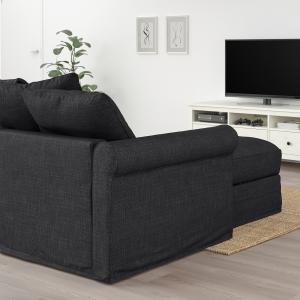 IKEA - Sofá cama esquina 5  chaiselongue/Hillared antracita