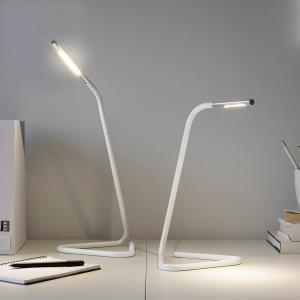 IKEA - Lámpara flexo de mesa o escritorio Blanco/gris plata