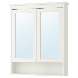 IKEA - Armario baño con espejo, 2 puertas blanco 83x16x98 c…