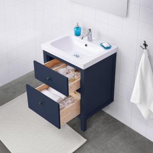 IKEA - Armario lavabo 2 cajones Azul 60x47x83 cm