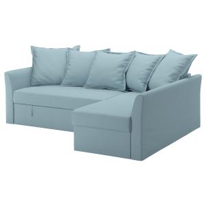 IKEA - Funda para sofá cama esquina Orrsta azul claro