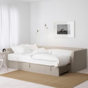 IKEA - Sofá cama esquina Nordvalla beige