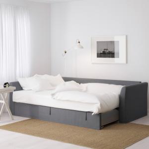IKEA - Sofá cama esquina Nordvalla gris