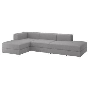 IKEA - Sofá 3,5 con chaiselongue Tonerud gris