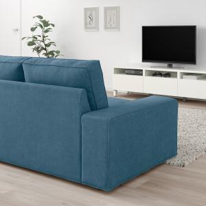 IKEA - Sofá 3 plazas con chaiselongue Tallmyra azul