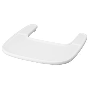 IKEA - Bandeja para sillín de trona blanco