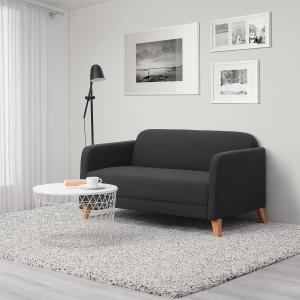 IKEA - Sofá de 2 plazas Vissle gris oscuro