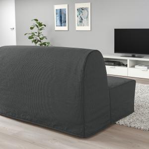 IKEA - MURBO Sofá cama de 2 plazas Vansbro gris oscuro