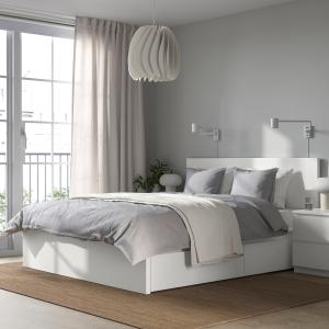 IKEA - Cama con 2 cajones Blanco 180x200 cm