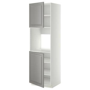 IKEA - Armario horno cocina 2ptbld blanco/Bodbyn gris 60x60…