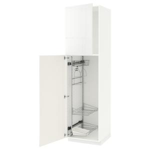 IKEA - Armario escobero / limpieza blanco/Ringhult blanco 6…