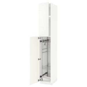 IKEA - Armario escobero / limpieza blanco/Ringhult blanco 4…