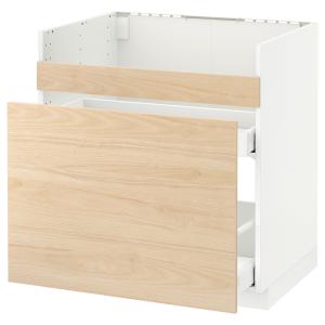 IKEA - Armario fregadero cocinaHAVSEN3frnt2 caj blanco Maxi…