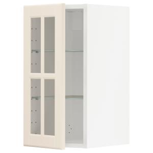 IKEA - Aparador con baldasptvdr blanco/Bodbyn hueso 30x60 cm