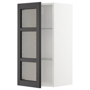 IKEA - Aparador con baldasptvdr blanco/Lerhyttan tinte negr…
