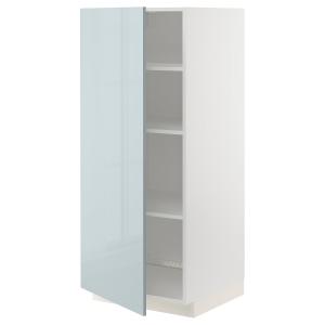 IKEA - Armario alto con baldas blanco/Kallarp azul grisáceo…