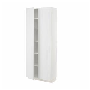 IKEA - Armario alto con baldas blanco/Stensund blanco 80x37…