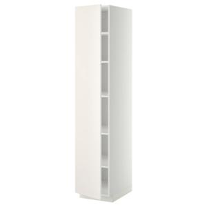 IKEA - Armario alto con baldas blanco/Veddinge blanco 40x60…
