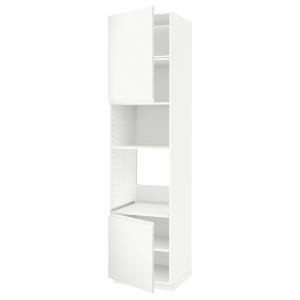 IKEA - Armario alto hornomicro   2pbld blanco/Voxtorp blanc…