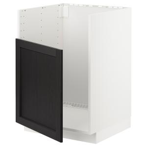 IKEA - Armario para fregadero BREDSJÖN blanco/Lerhyttan tin…