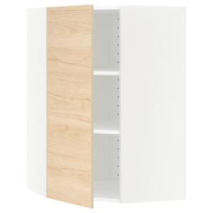 IKEA - Armario de pared esquina con baldas blanco/Askersund…