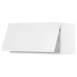 IKEA - Armario pared horizontal blanco/Voxtorp alto brillo/…