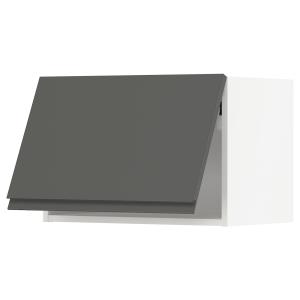 IKEA - Armario pared horizontal blanco/Voxtorp gris oscuro…