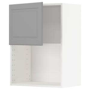 IKEA - Armario de pared para microondas blanco/Bodbyn gris