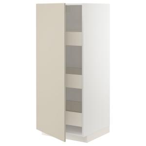 IKEA - Armario cocina blanco/Havstorp beige 60x60x140 cm