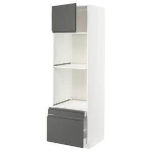 IKEA - Armario horno / Columna cocina blanco/Voxtorp gris o…