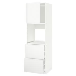 IKEA - Armario horno cocina pt2frt2cj blanco/Voxtorp blanco…