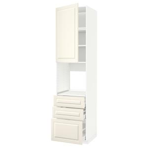 IKEA - Armario horno con puerta y cajones blanco/Bodbyn hue…