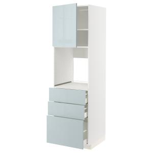 IKEA - Armario horno con puerta y cajones blanco/Kallarp az…