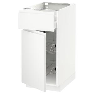 IKEA - Armario cocina bajo blanco/Voxtorp blanco mate 40x60…