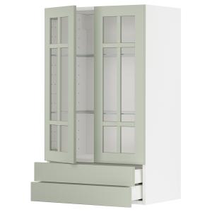 IKEA - Aparador cocina con puertas y cajones blanco/Stensun…