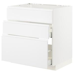IKEA - Armario cocina placa/vitro con cajón   cjn blanco/Vo…