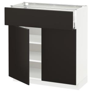 IKEA - Armario bajo con cajón y 2 puertas blanco/Kungsbacka…