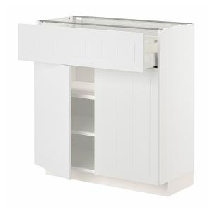 IKEA - Armario bajo con cajón y 2 puertas blanco/Stensund b…