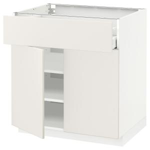 IKEA - Armario bajo con cajón y 2 puertas blanco/Veddinge b…
