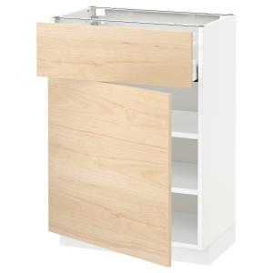 IKEA - Armario bajo con cajón y puerta blanco/Askersund efe…