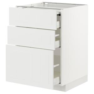 IKEA - Armario bajo superf deslizante 3caj blanco/Stensund…
