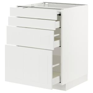 IKEA - Armario bajo superf deslizante 3caj blanco/Stensund…