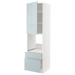IKEA - Armario para horno 2 cajones puerta blanco/Kallarp a…