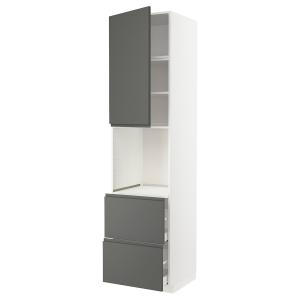 IKEA - Armario para horno 2 cajones puerta blanco/Voxtorp g…